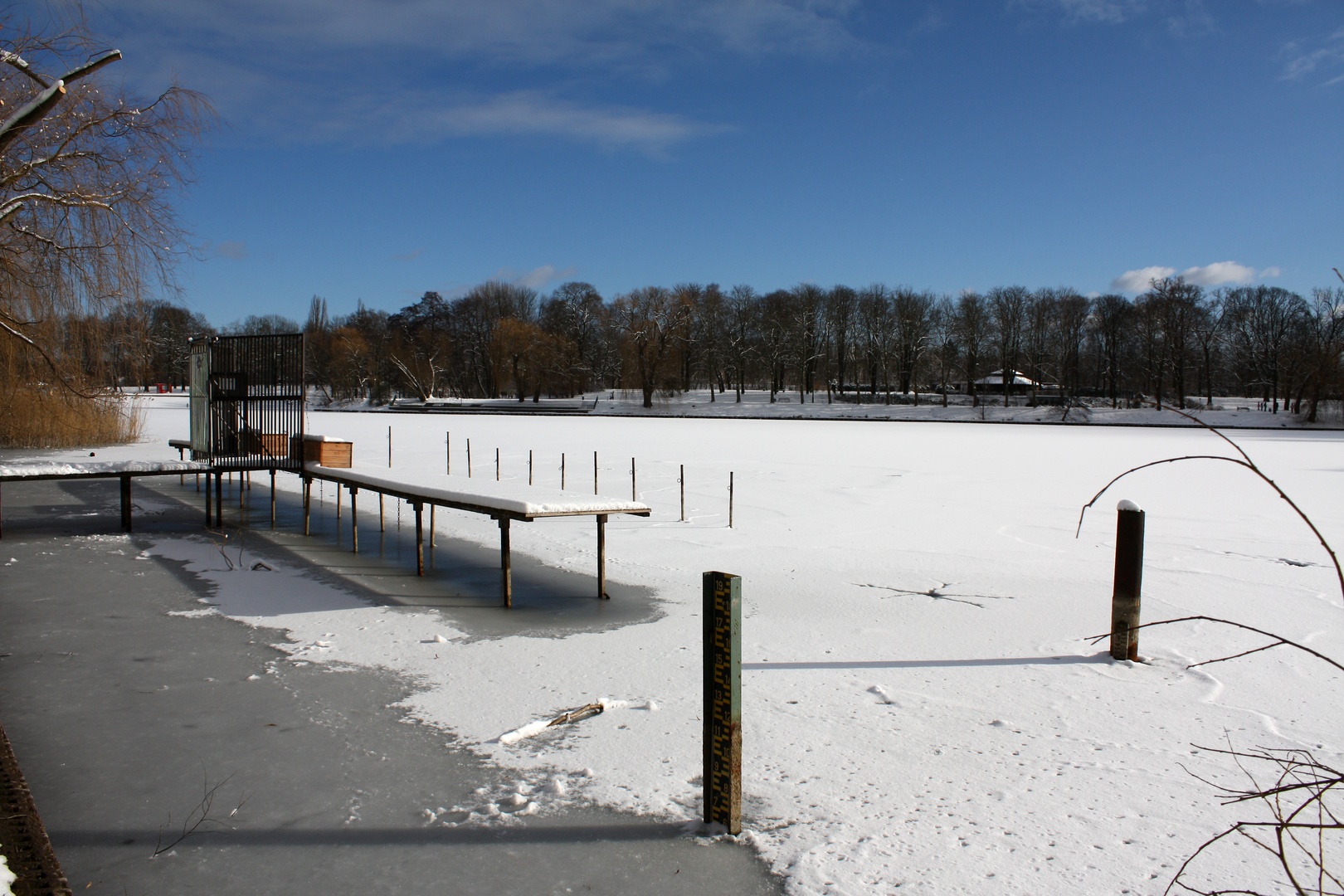 Orankesee zugefrohren