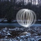 "Orb" an einem Fluss in Rheinland-Pfalz 