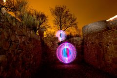 Orbs auf Burg