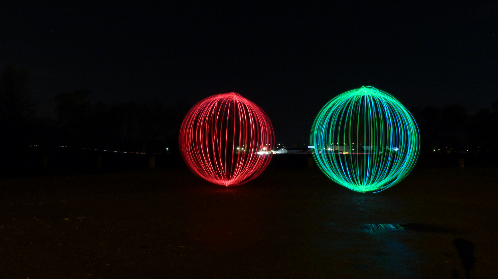 Orbs on the Levee