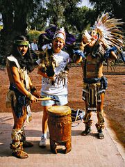 orchestre indien multicolore