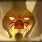 Orchidea che fa concorrenza ad una maschera di Carnevale