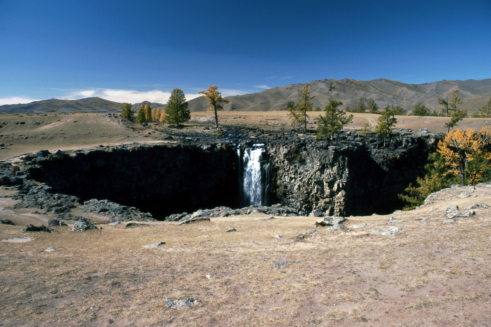 Orchon-Wasserfall