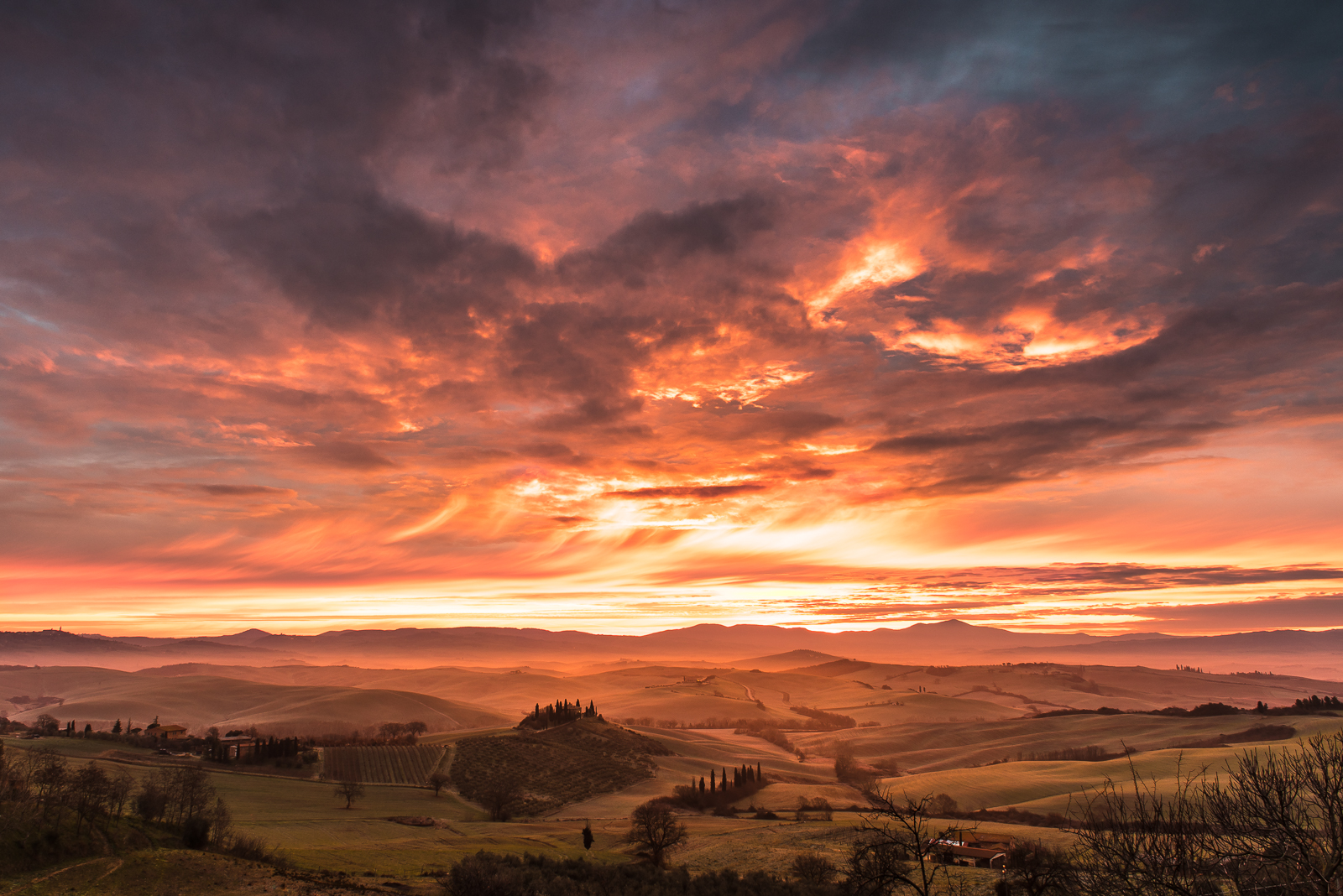 Orcia Sunrise