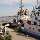 Ordentlich was los Op´n Bulln vor Blankenese