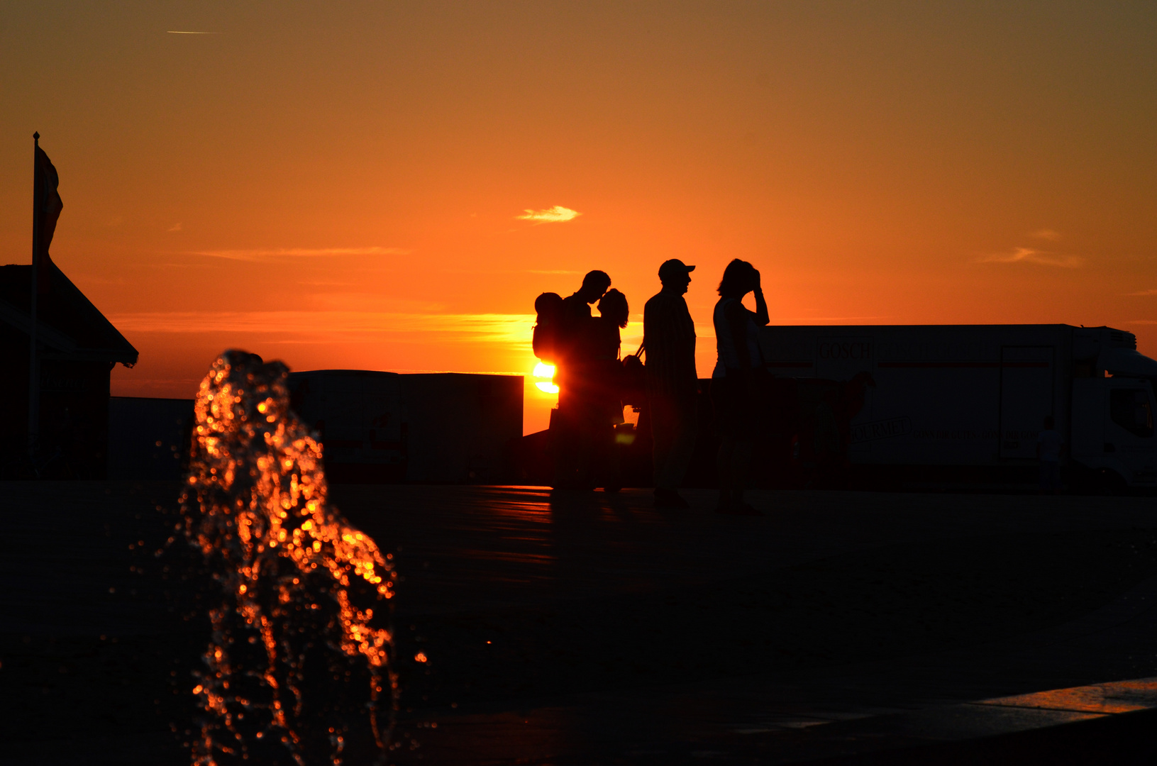 Ordinger Sonnenuntergang