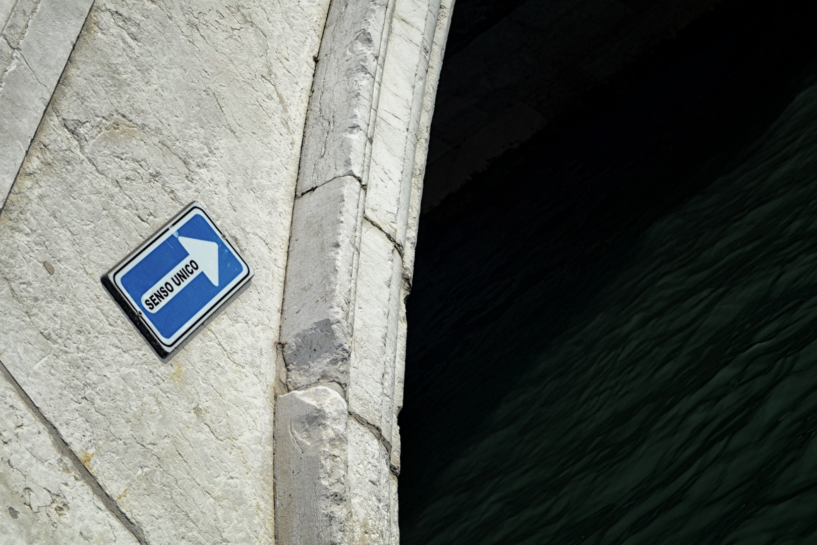 Ordnung auf dem Kanal