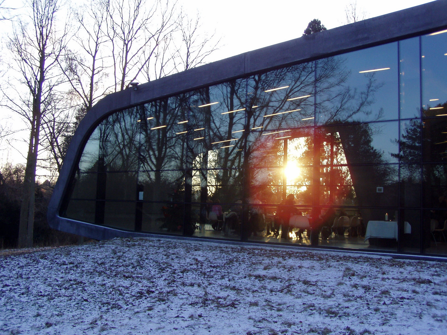 Ordrupgaard museum in winter