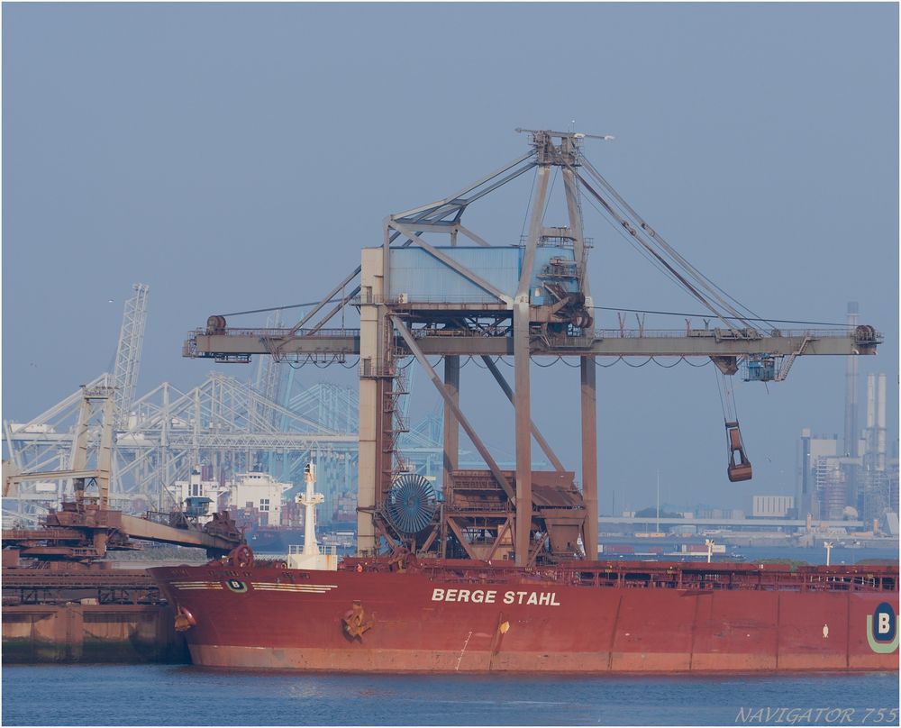 Ore Carrier BERGE STAHL, Rotterdam.