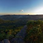 Orensfelsen Abendpanorama