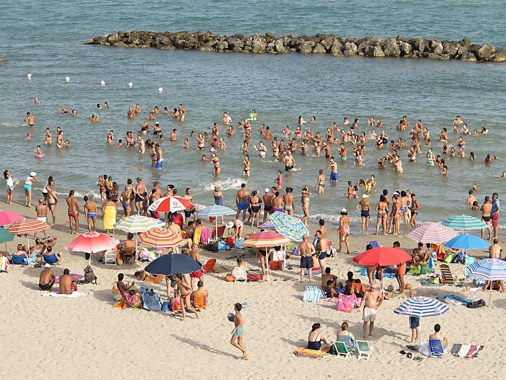 Organisiertes Strandvergnügen / Divertimenti organizzati in spiaggia