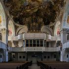 Orgel auf der Empore in Wolfegg