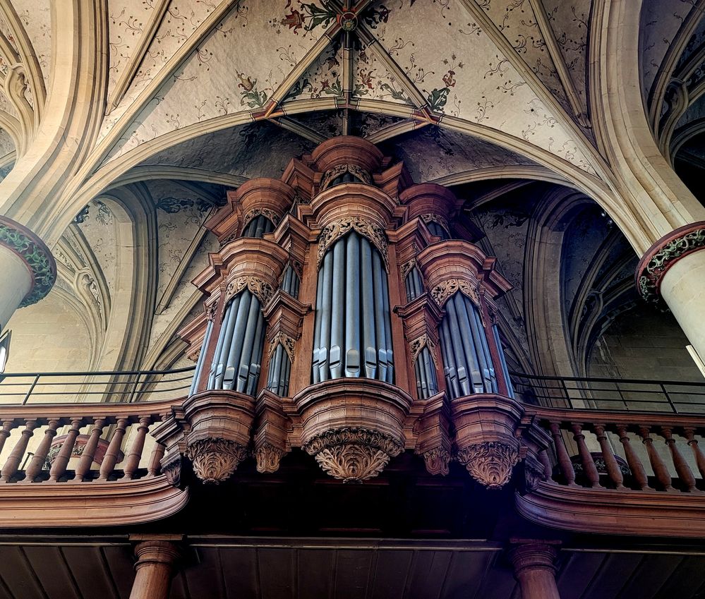 Orgel auf der Westempore