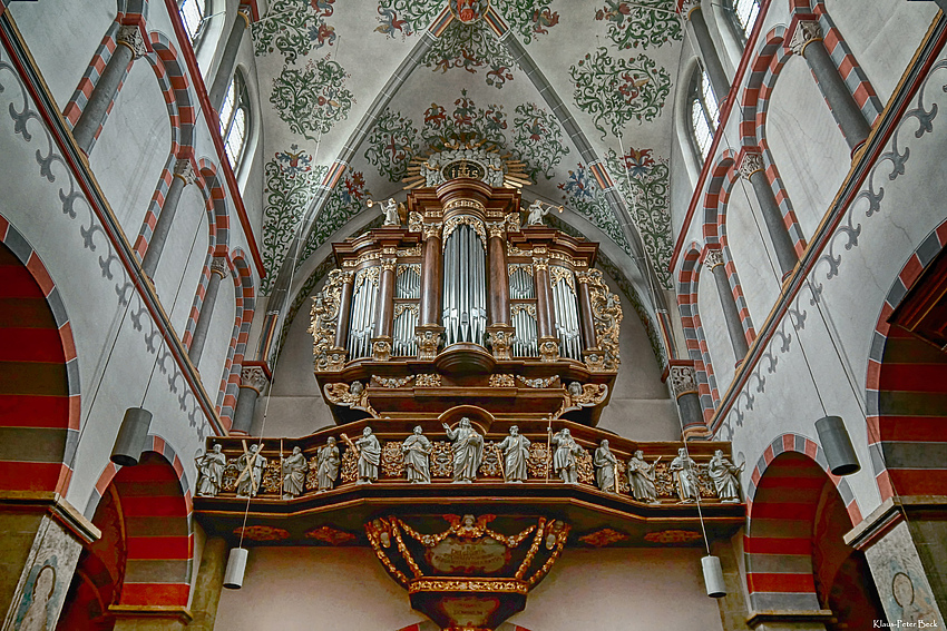 Orgel der Abteikirche in Brauweiler (2)