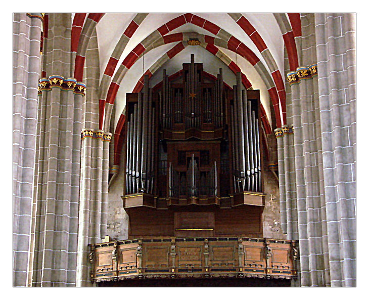 orgel der divi blasii kirche