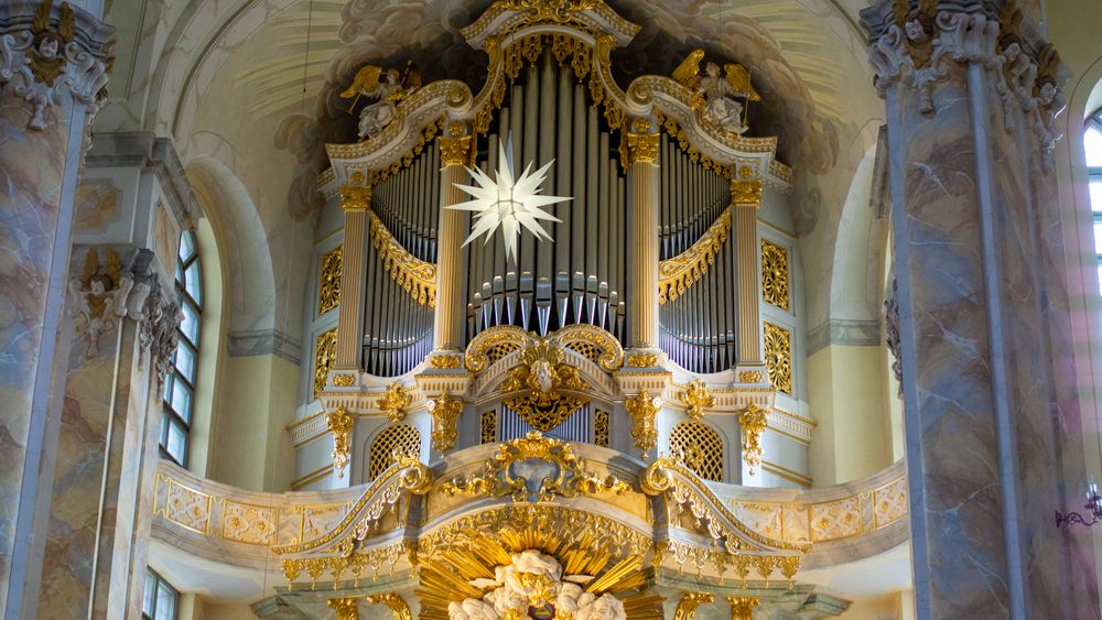 Orgel der Frauenkirche Weihnachten 2019