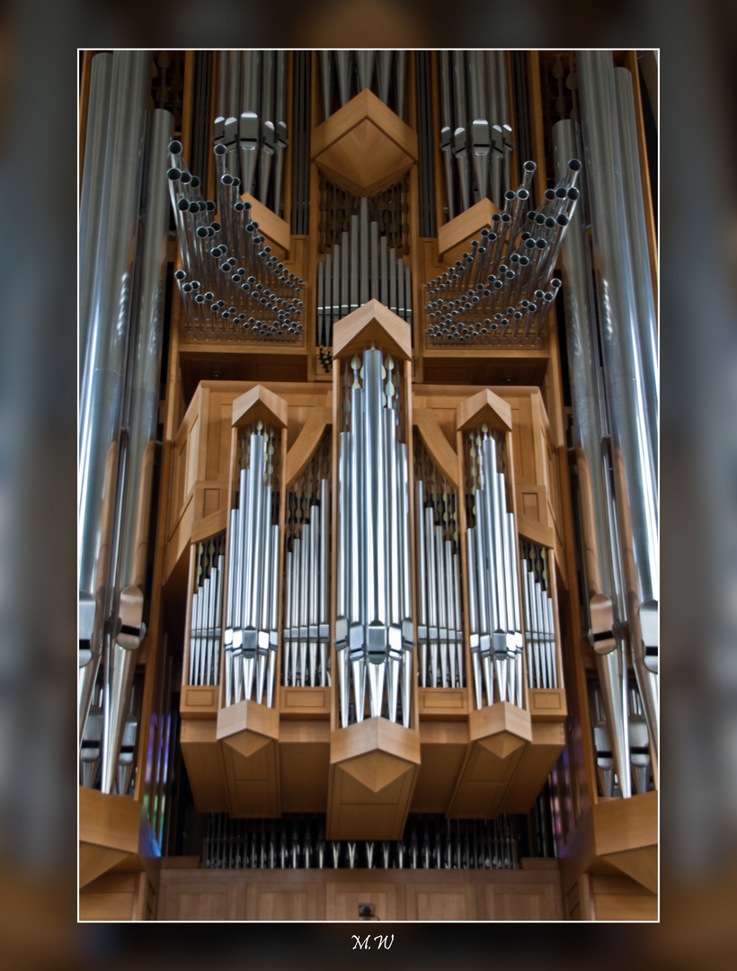 Orgel der Hallgrimskirche in Island