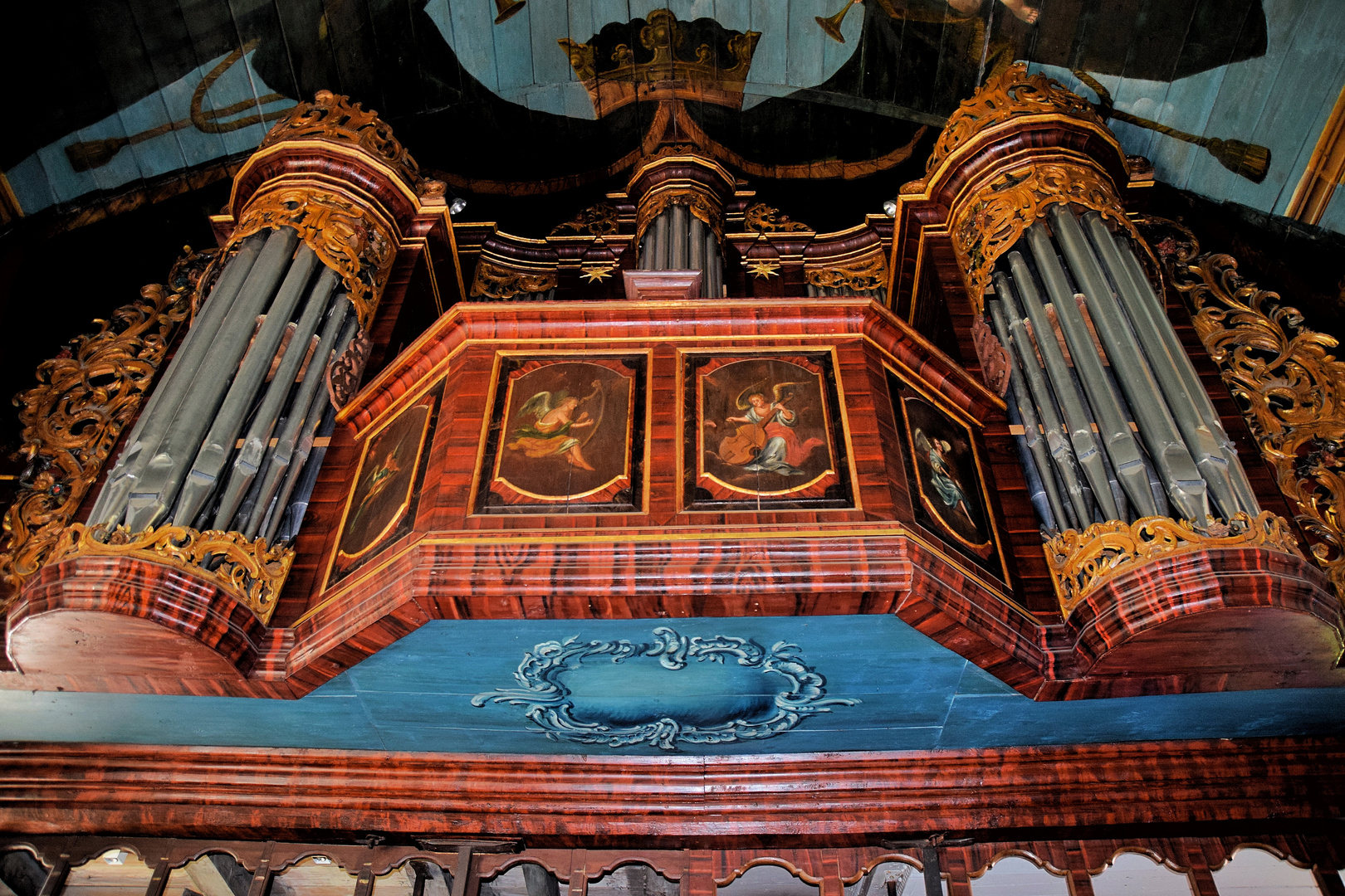 Orgel der Kirche St. Nikolai, Borstel 