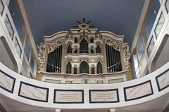 Orgel der Krche in Bürgel