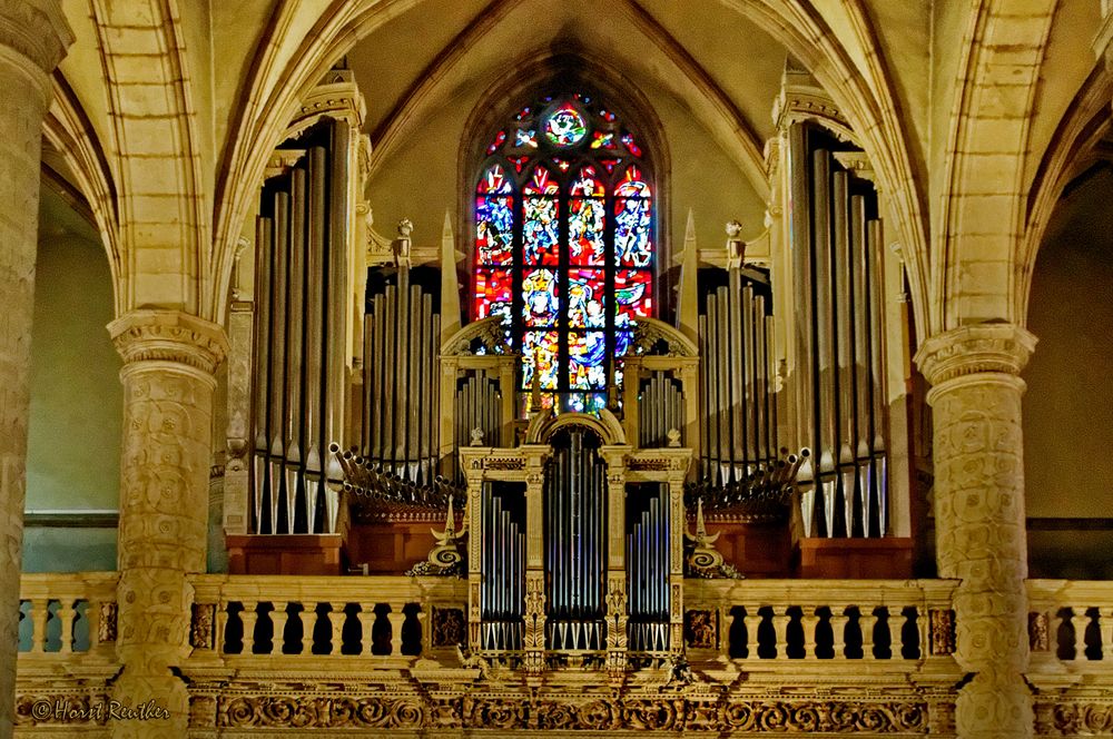 Orgel der Notre-Dame-Kathedrale in Luxembourg