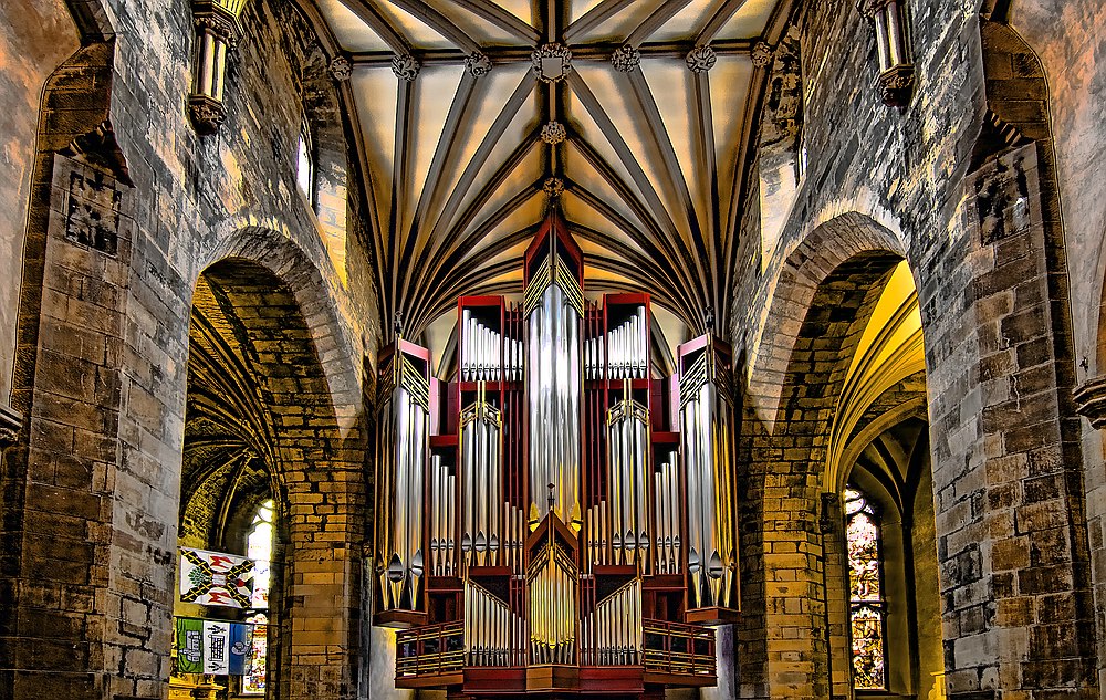 Orgel der St.Giles Cathedral in Edinburgh