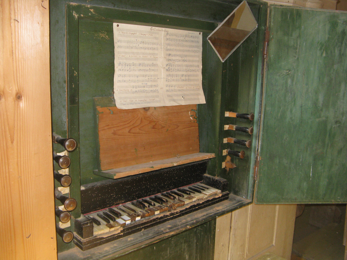 Orgel der Wehrkirche Copsa Mare/Siebenbürgen