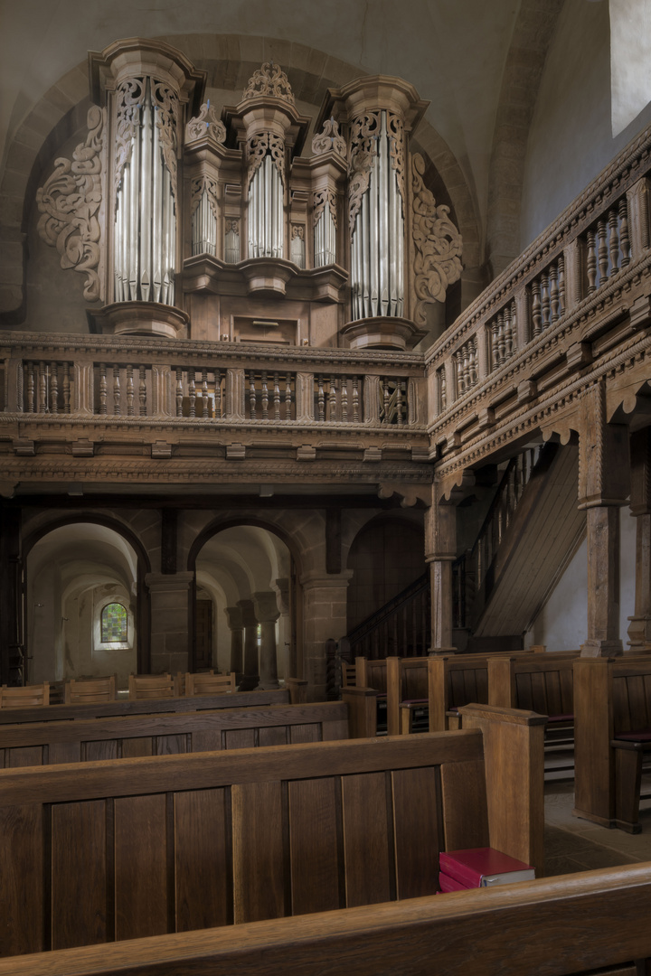 Orgel des Klosters Germerode