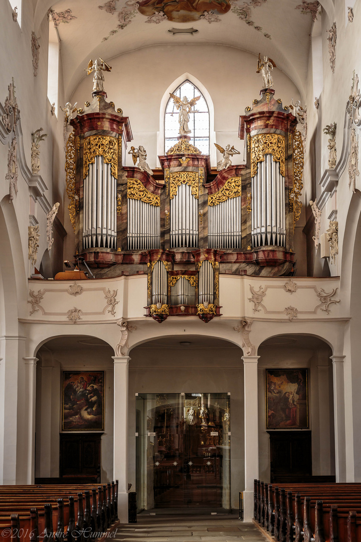 Orgel Franziskanerkirche Zur unbefleckten Empfängnis Mariä - Überlingen