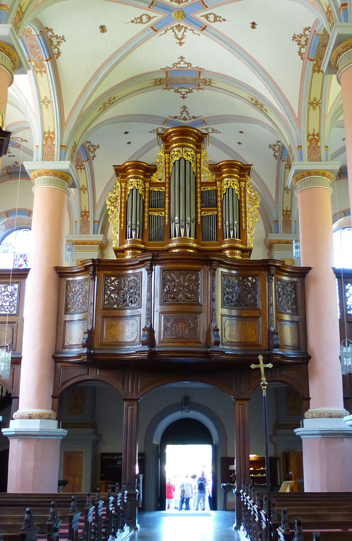 Orgel Hallenkirche Karmeliterkloster St. Josef in Beilstein, Mosel