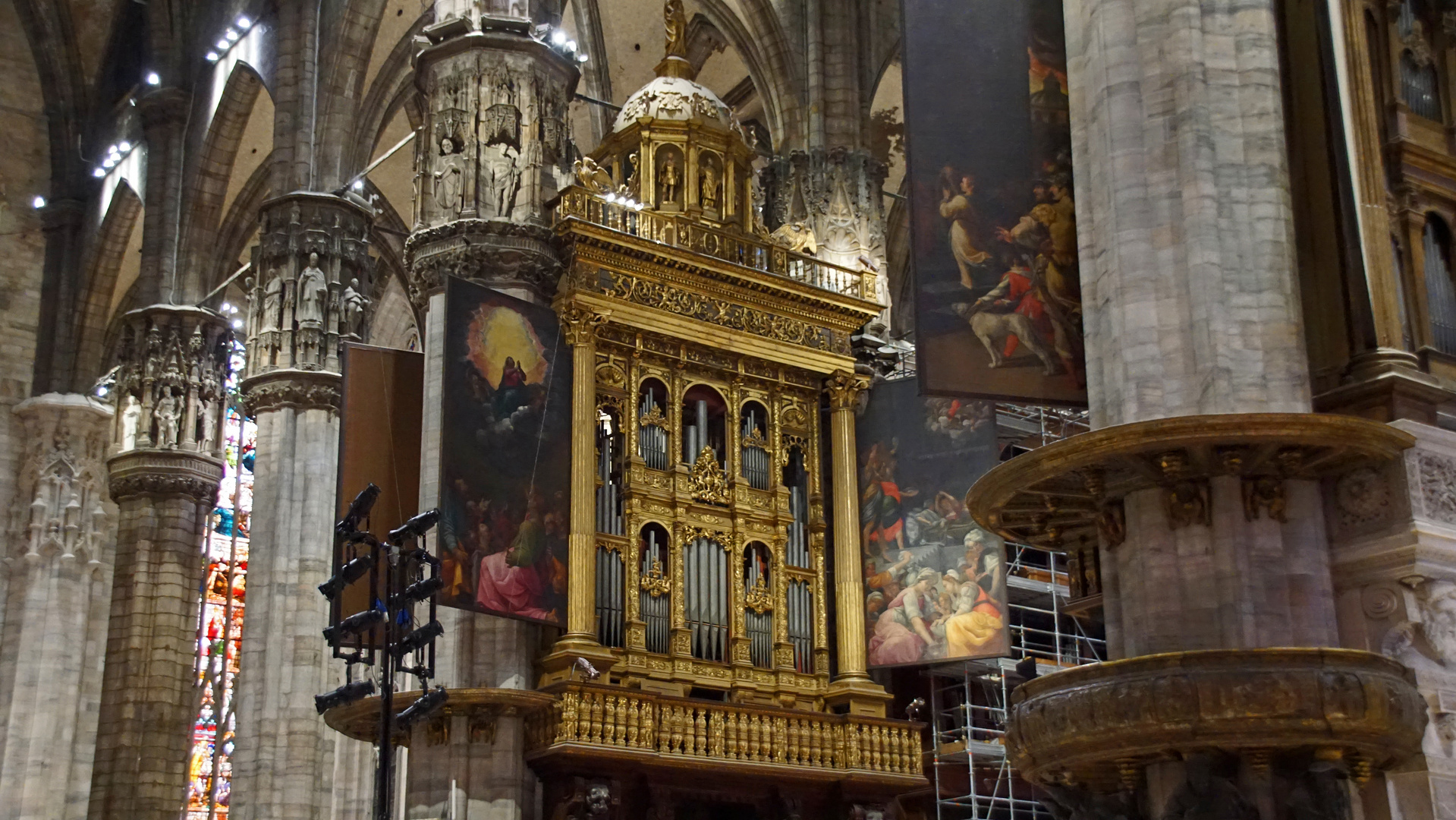 Orgel im Dom von Mailand