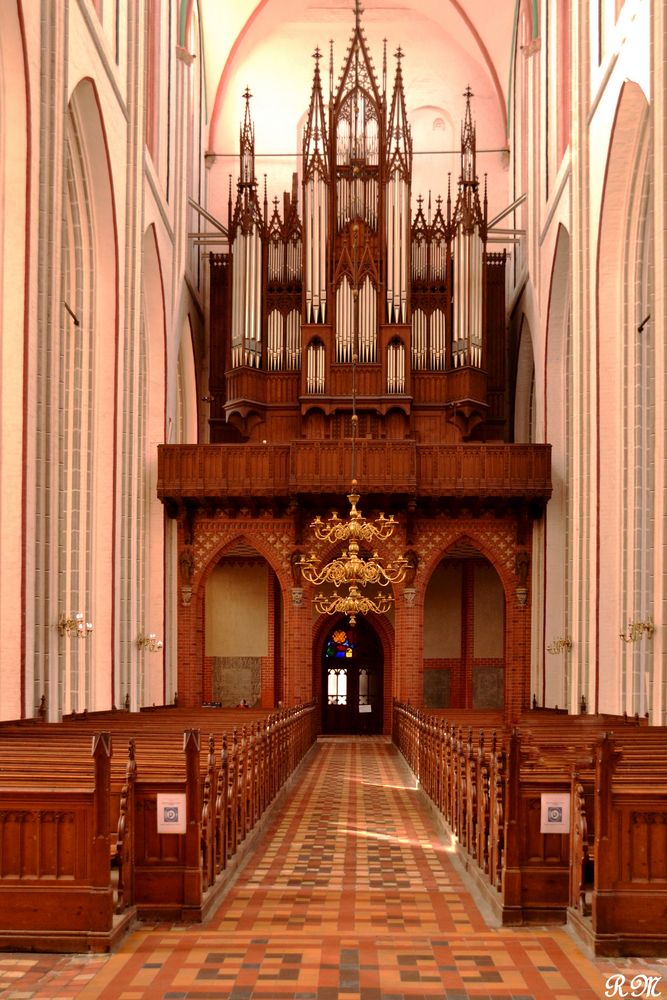 Orgel im Dom zu Schwerin
