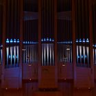 Orgel im großen Konzertsaal der Hochschule f. Musik u. Tanz, München