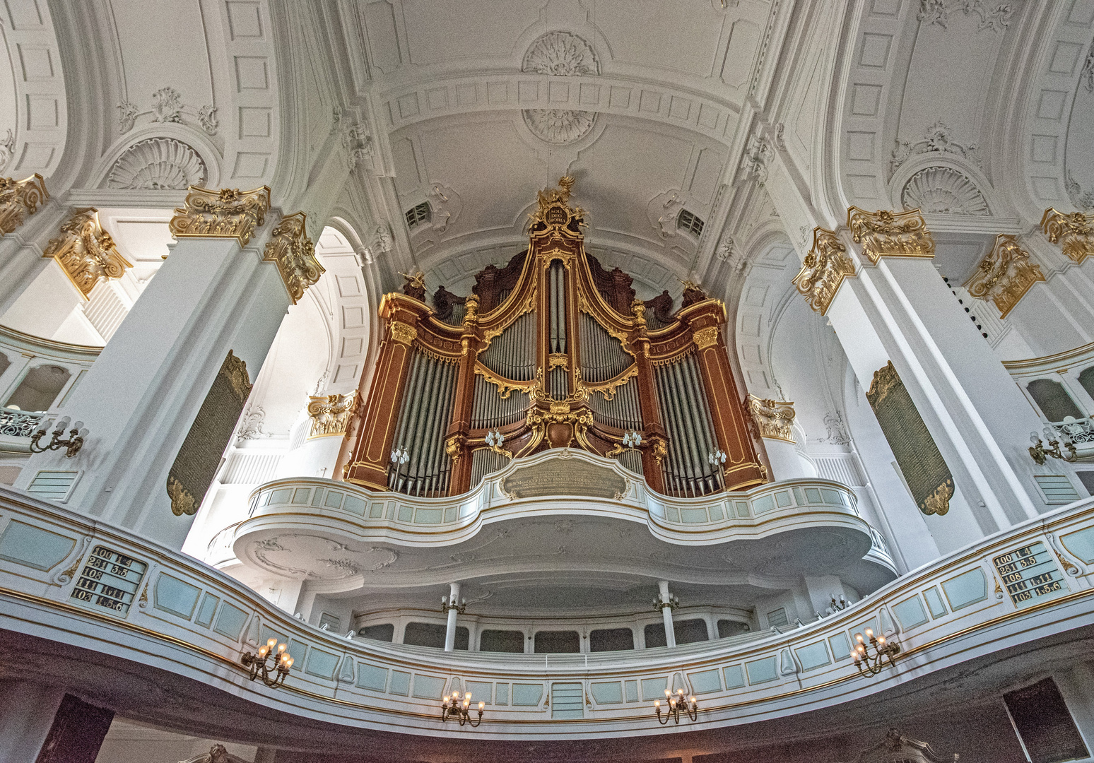 Orgel im Hamburger Michel