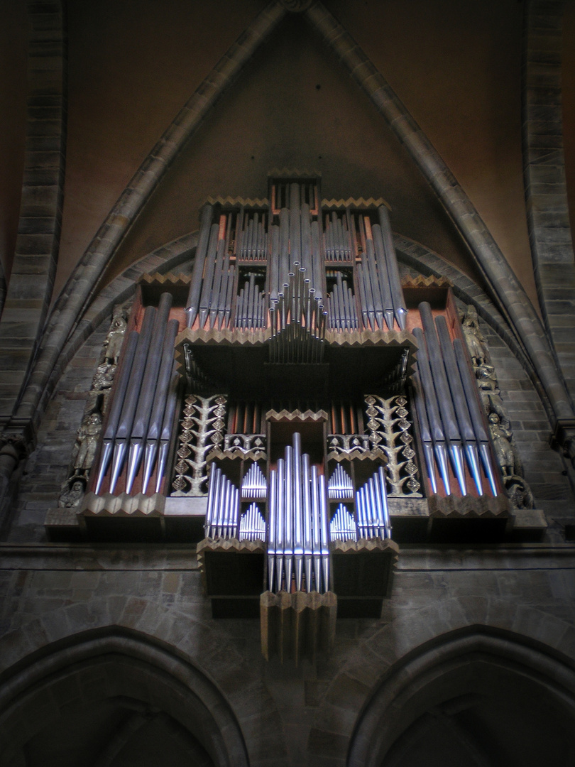 Orgel im Kaiserdom zu Bamberg