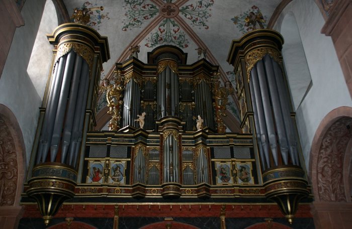 Orgel im Kloster Steinfeld