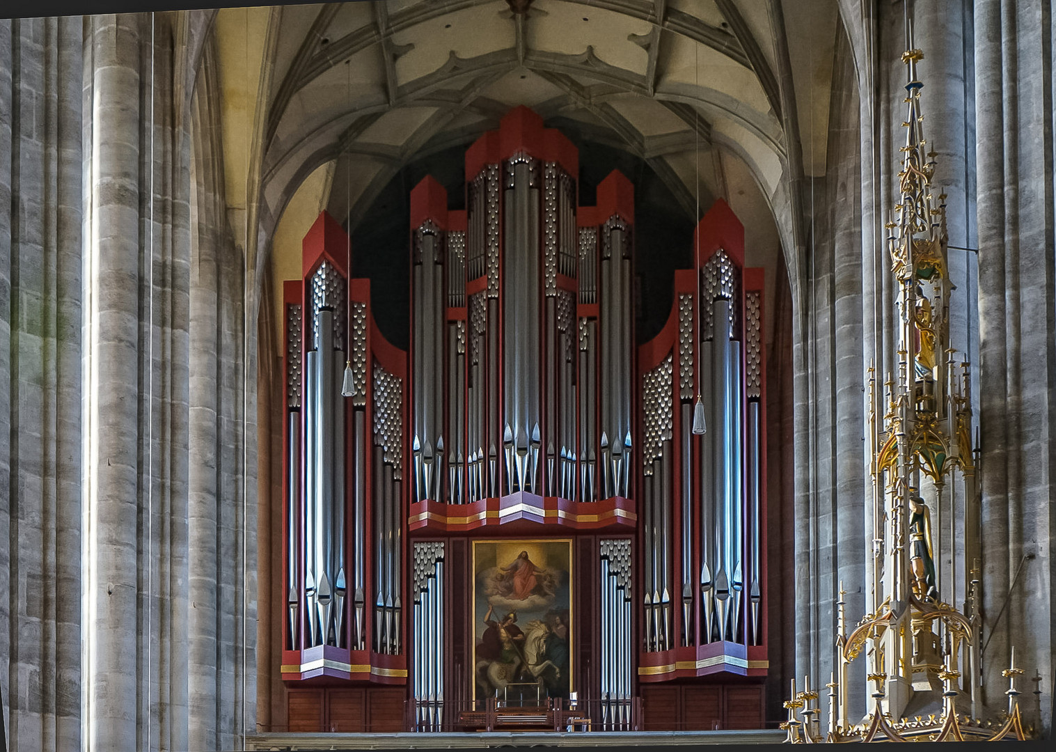  Orgel im Münster St Georg in Dinkelsbühl