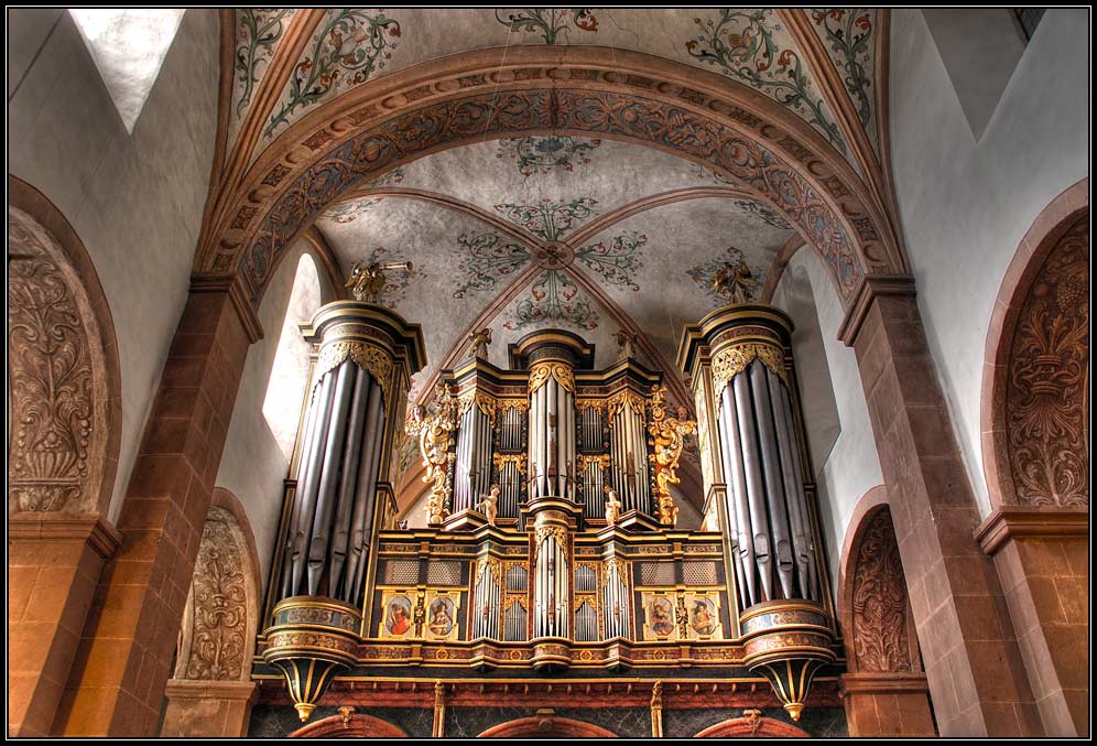 Orgel im Salvatorianerkloster Steinfeld