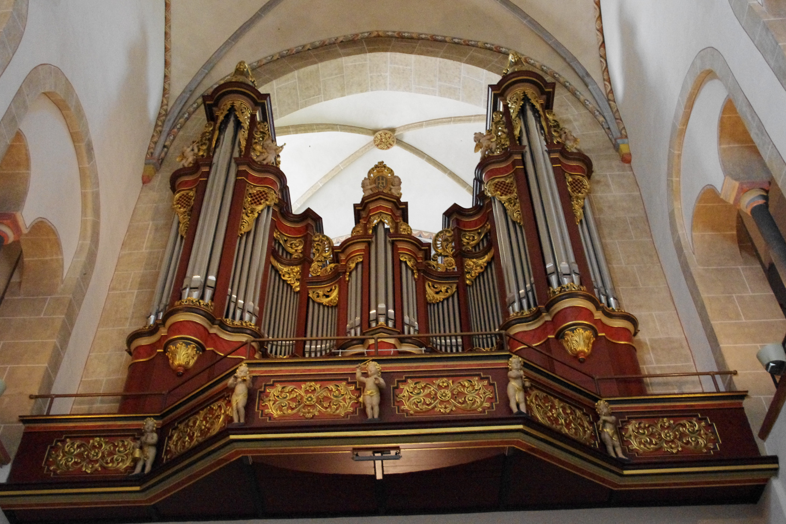 Orgel in der Basilika in Essen-Werden