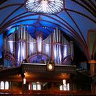 Orgel in der Basilika Notre Dame in Montreal