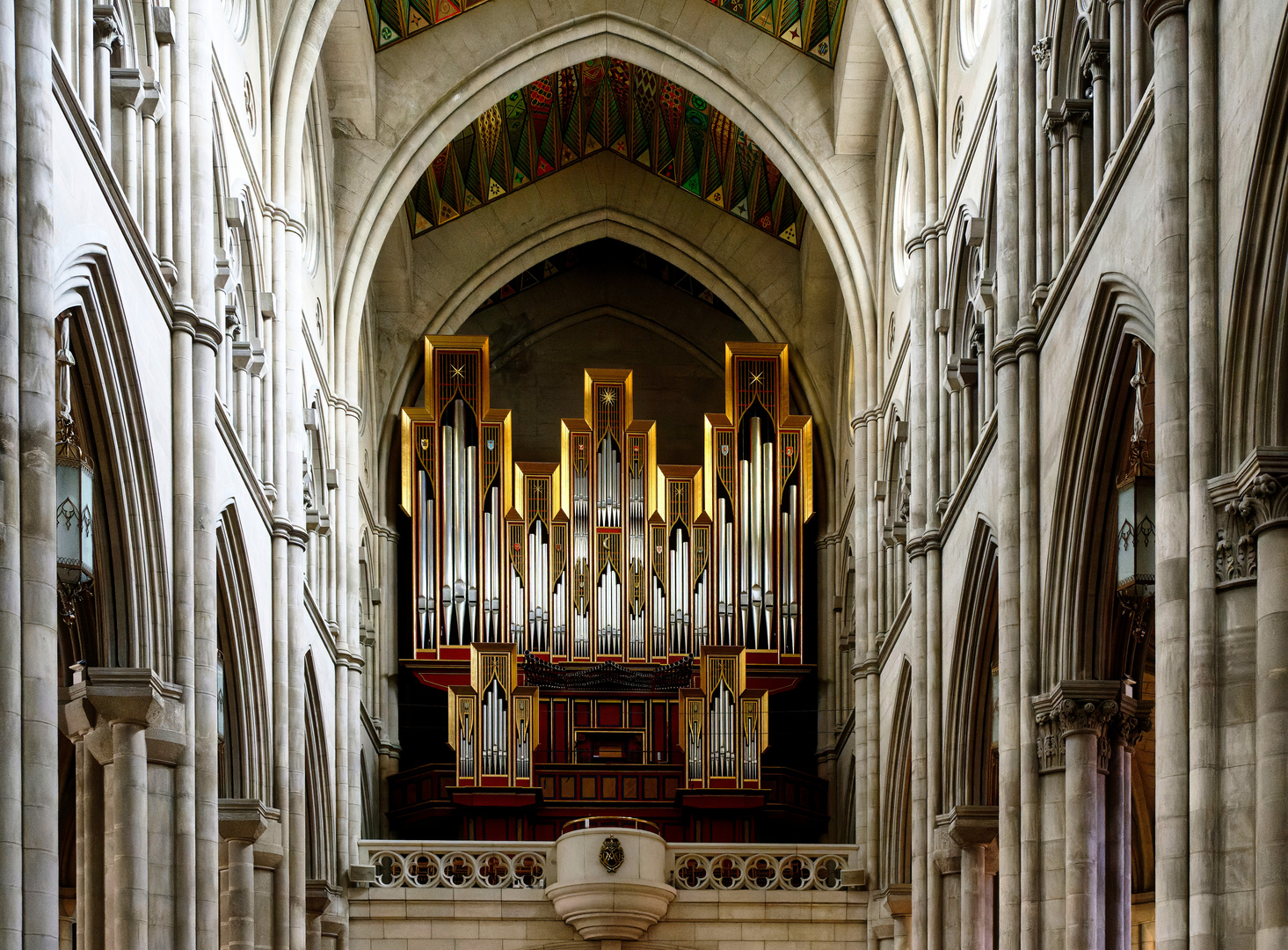 Orgel in der Cathedral de la Almudena