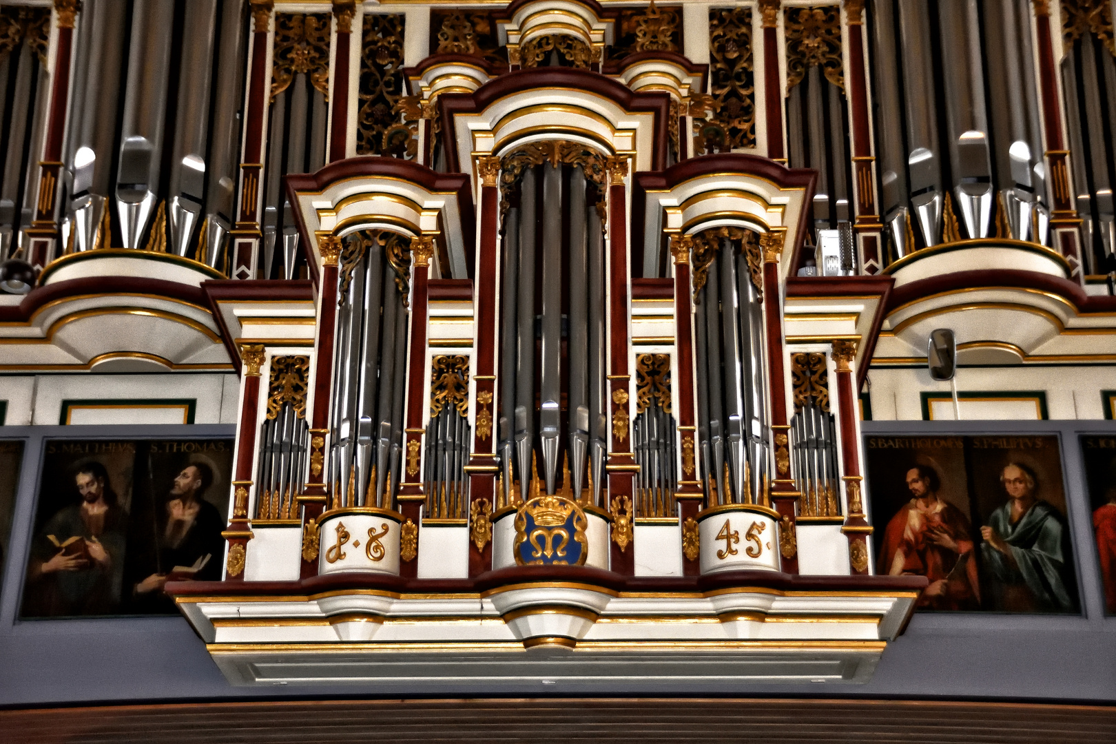 Orgel in der evangelischen St. Blasius-Kirche in Hann-Münden