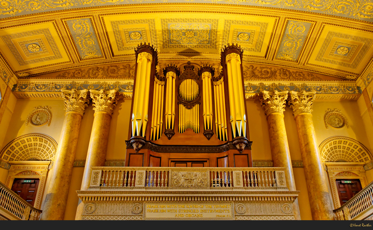 Orgel in der Kapelle Petrus und Paulus / Greenwich / England