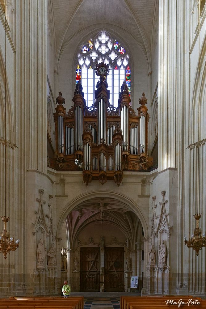 Orgel in der Kathedrale von Nantes/Orgue dans la cathédrale de Nantes