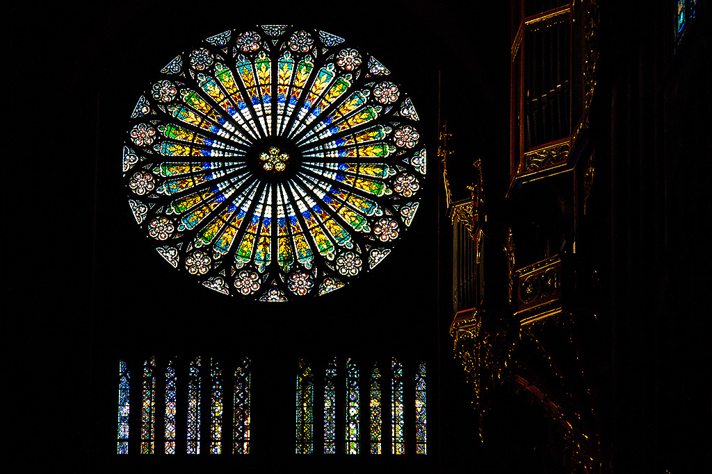 Orgel in der Kathedrale von Strasbourg