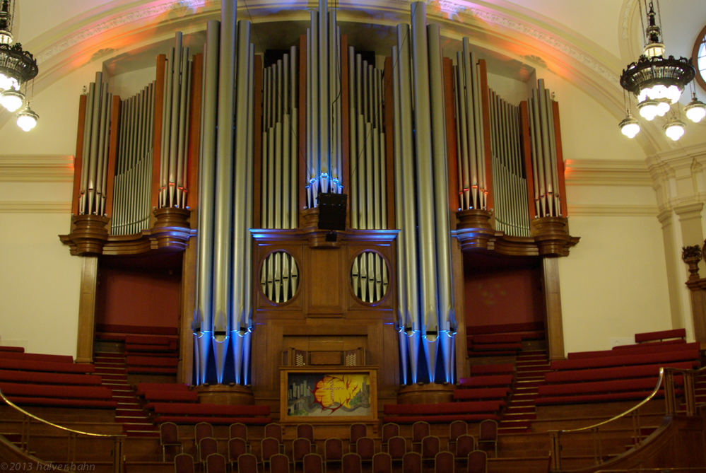 Orgel in der Methodist Central Hall London