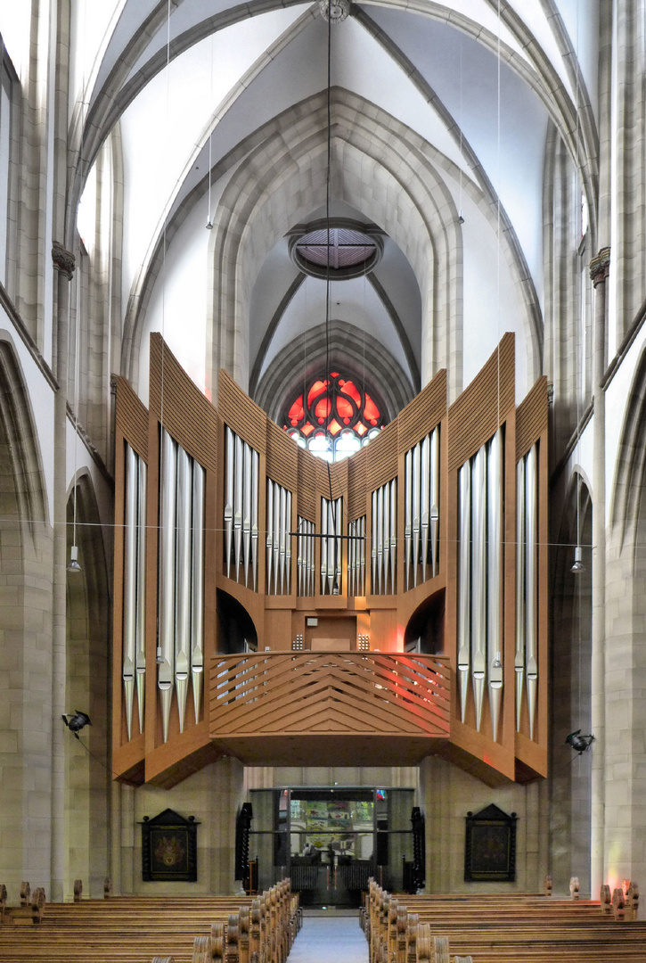 Orgel in der Salvatorkirche Duisburg