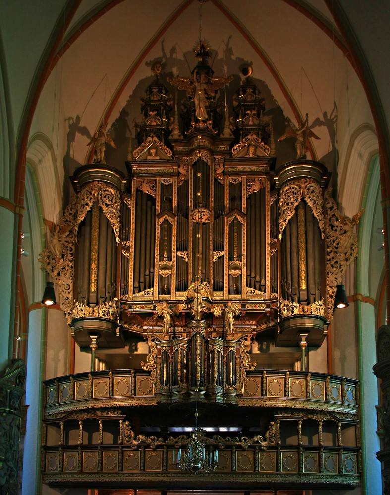 Orgel in der Sankt Johannis Kirche in Lüneburg