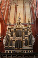 Orgel in der Stadtkirche st. Nicolai in Wismar