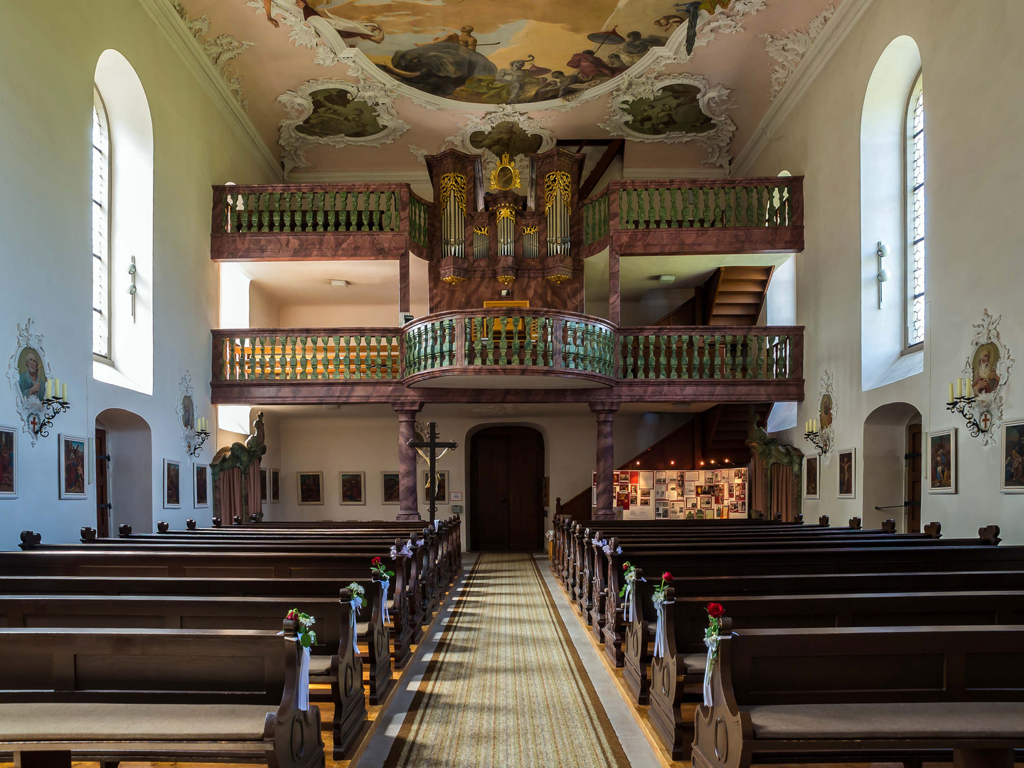 Orgel in der Wallfahrtskirche