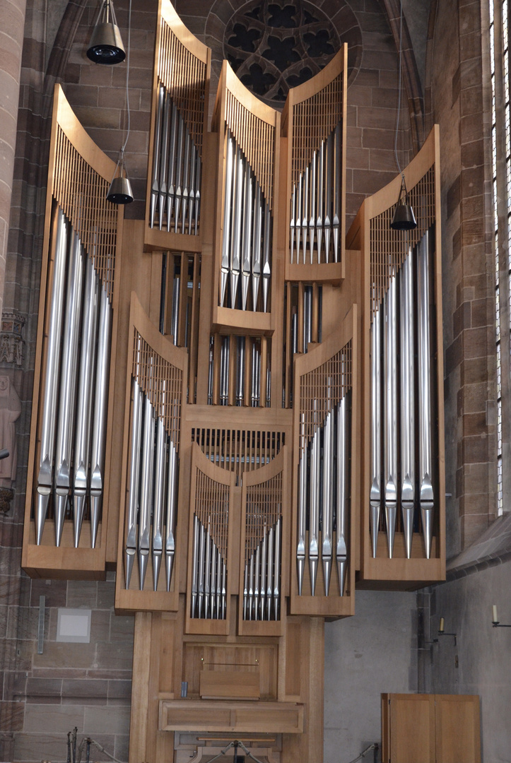 Orgel in Lorenzkirche Nürnberg 